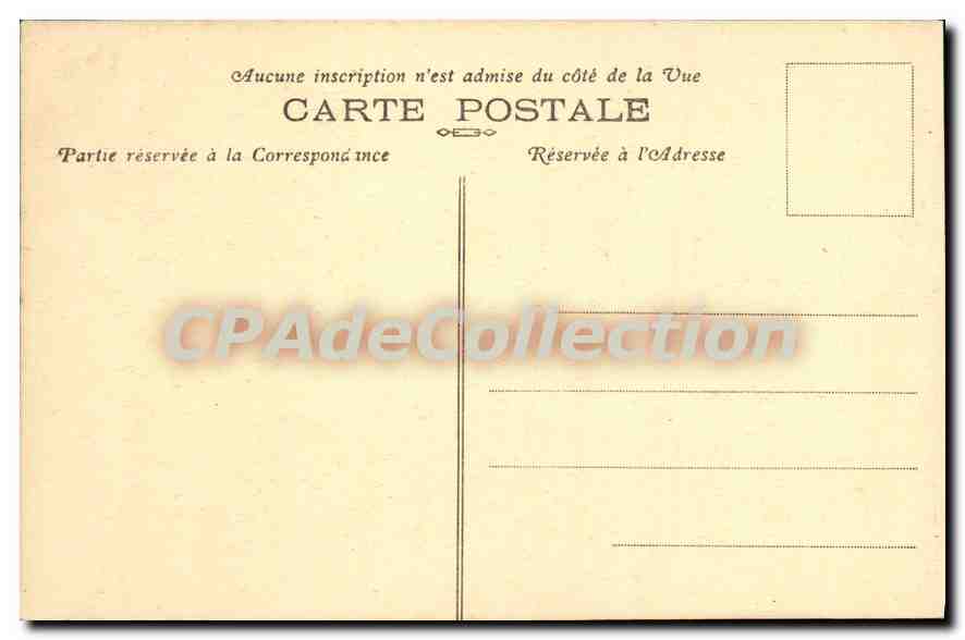 CPA Calvaire de Saint Hernin pres Carhaix F  — Rückseite