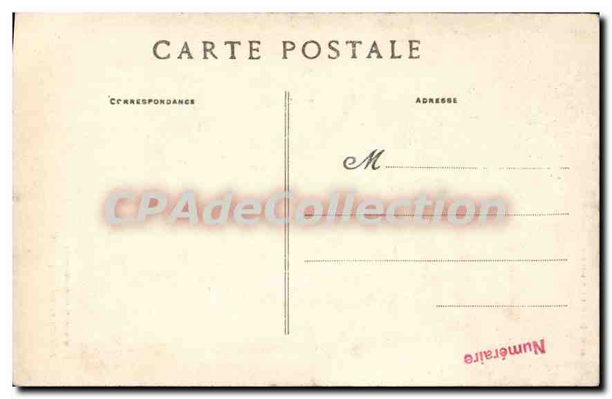 CPA Environs de Quimper le Calvaire de Quilinen  — Rückseite