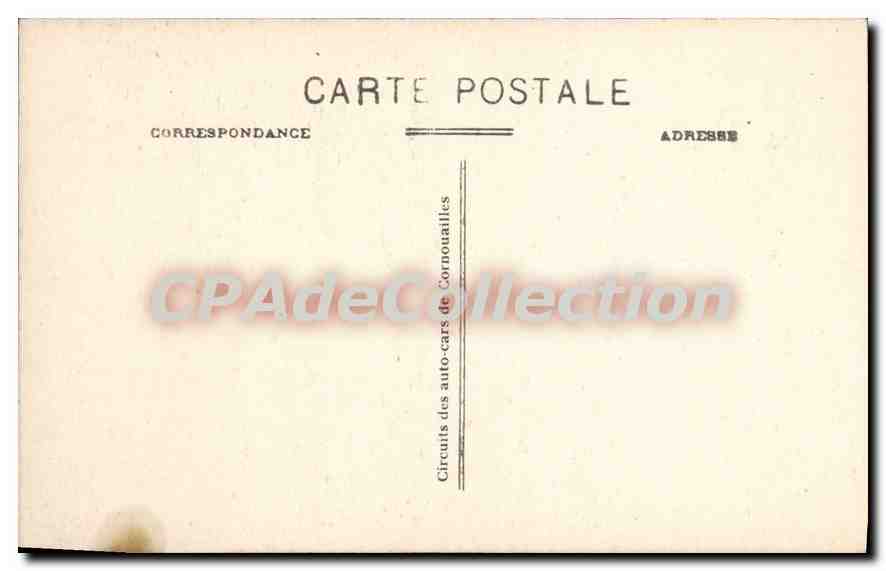 CPA le Pont de Therenez  — Rückseite