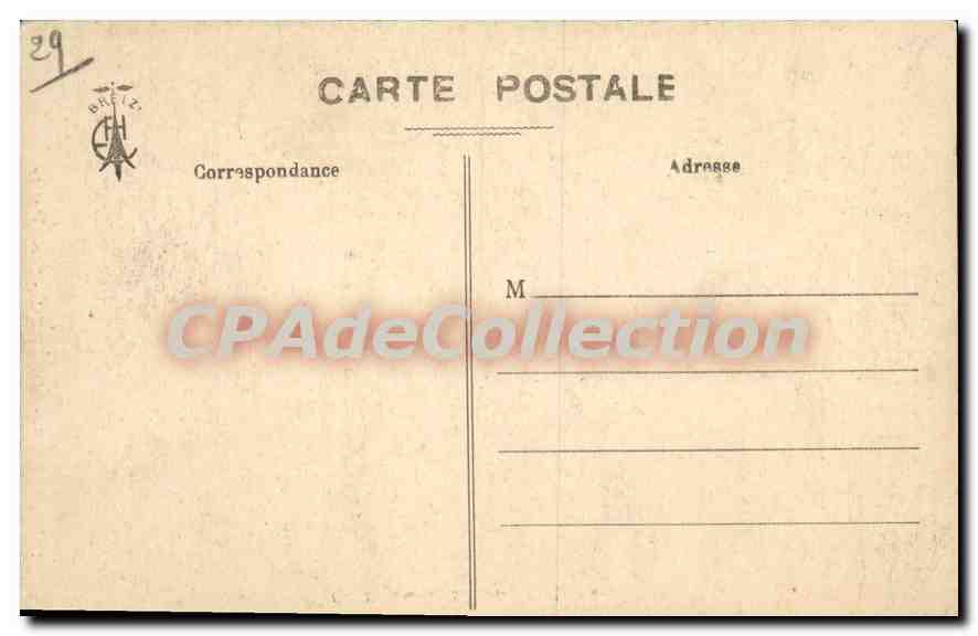 CPA Loperec Ste Brigitte  — Rückseite