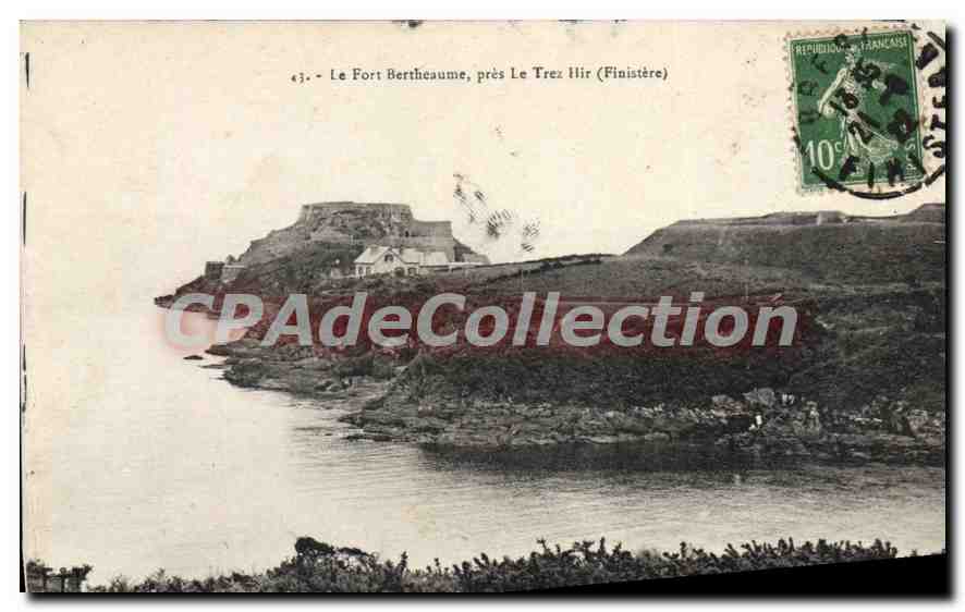 CPA le Fort Bertheaume pres le Trez Hir Finistere 