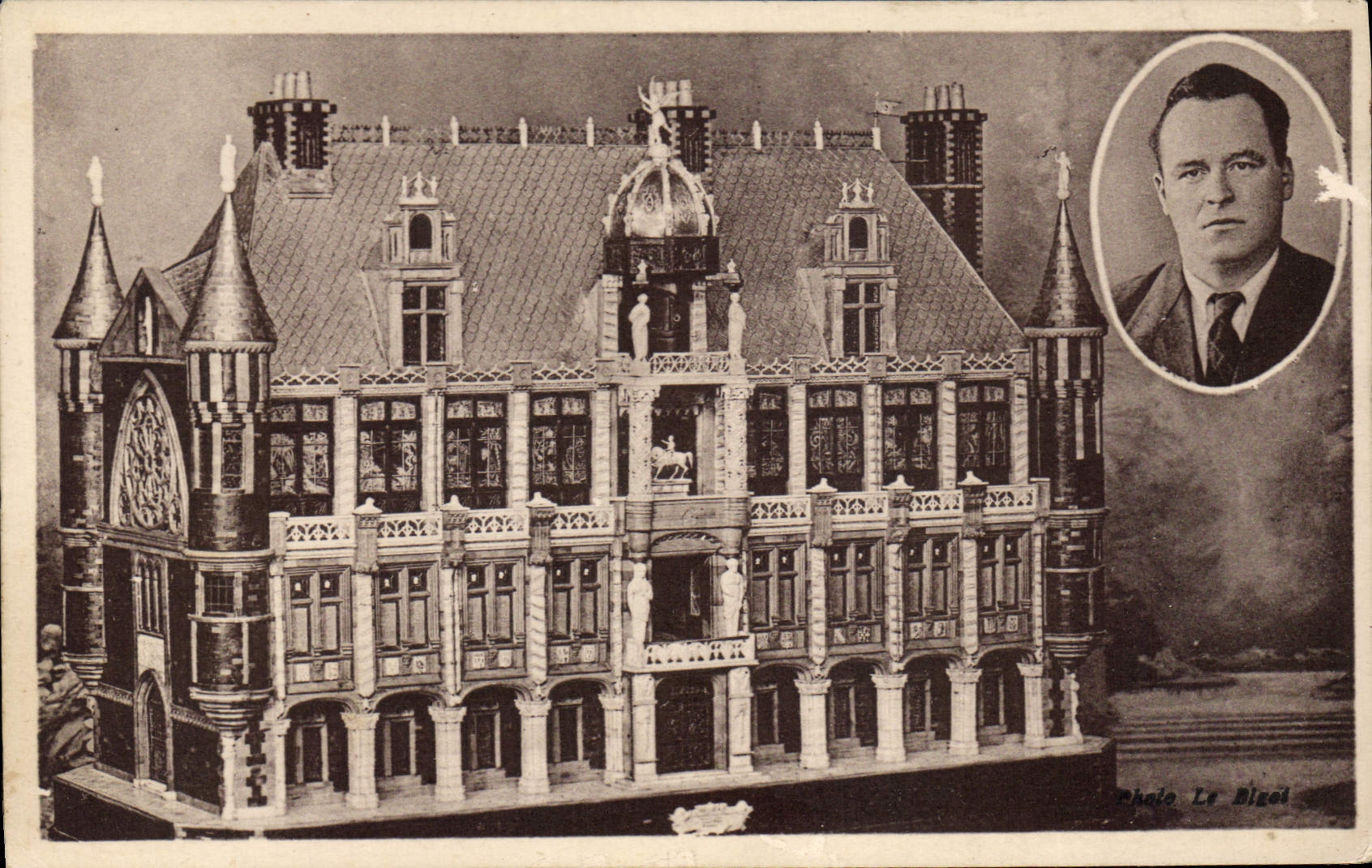 CPA Chateau des reves execute par un Sourd Muet Brestois 