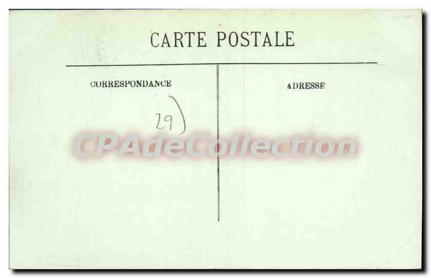 CPA Saint jean du Doigt chapelle Funeraire XVI siecle  — Rückseite
