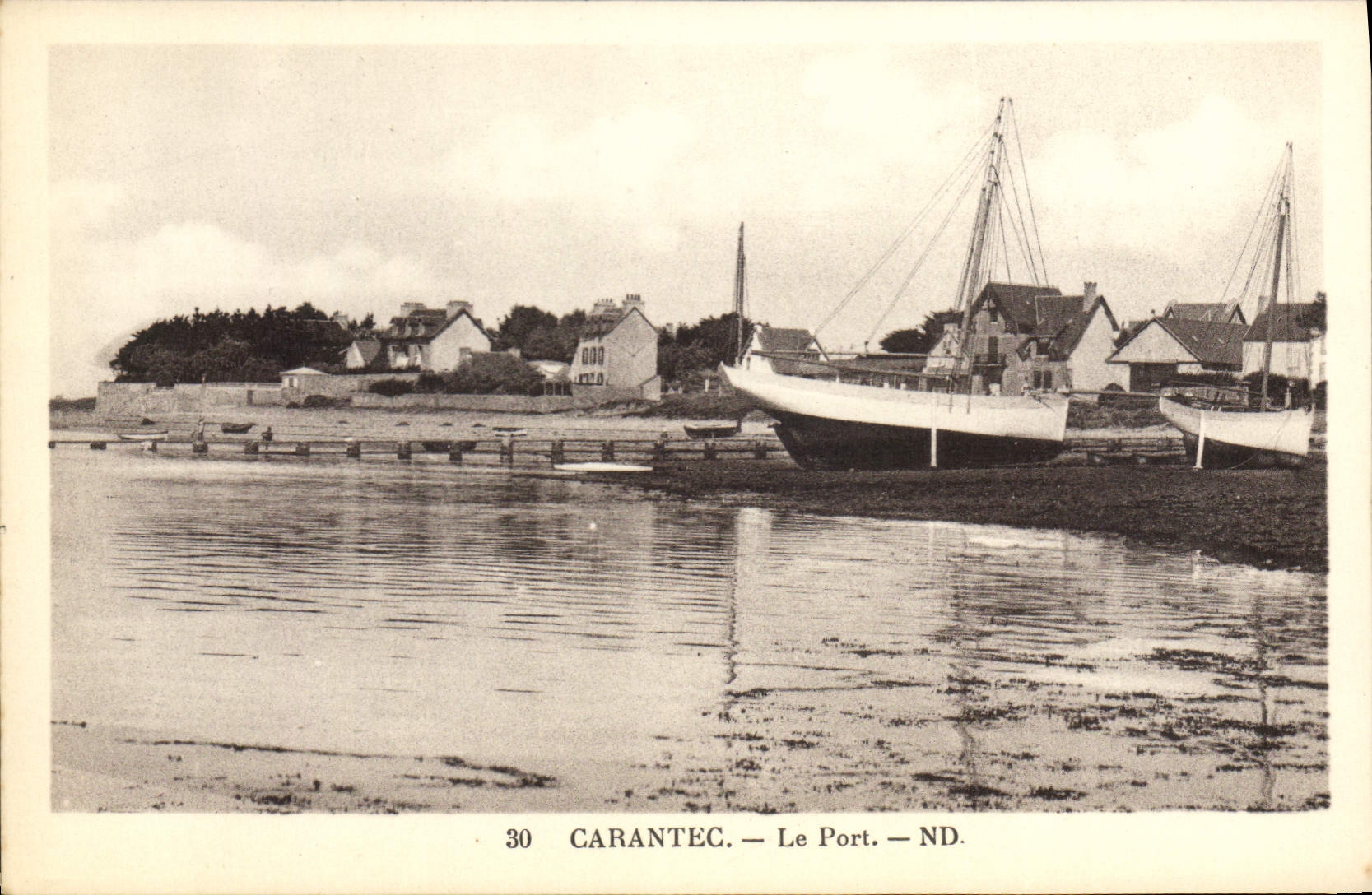 Carantec — Le Port — ND. — Éditeur ND, n° 30