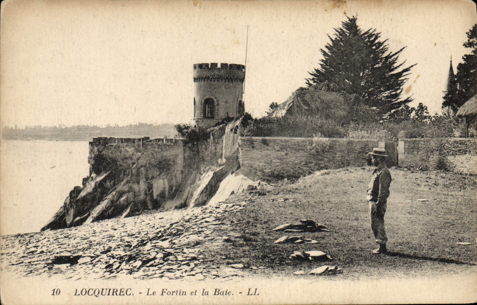 CPA Locquirec le Fortin et la Baie 