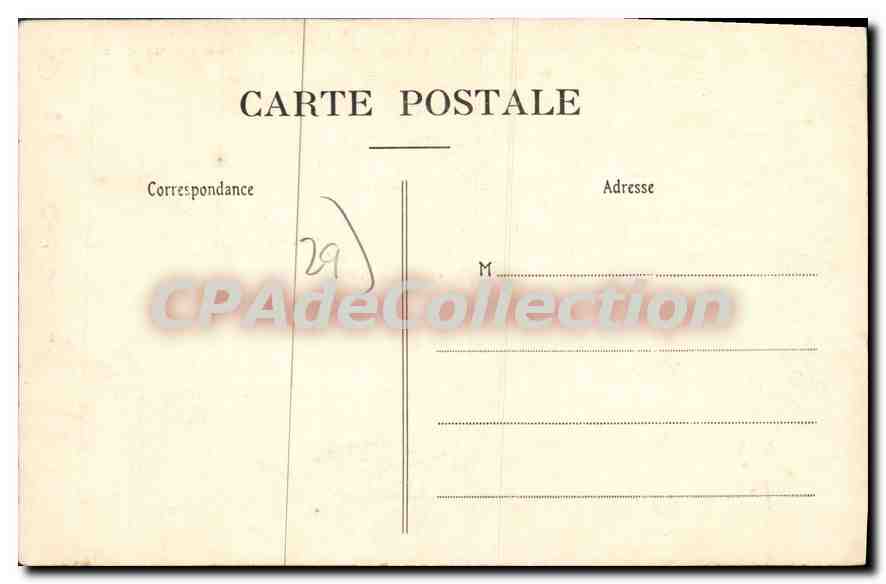CPA Statue de Saint Eloi Gouezec F les Offrandes qu'on lui apporte consistent surtout en queue de ch — Rückseite