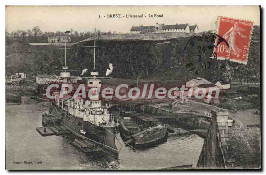CPA Brest l'Arsenal le Fond 