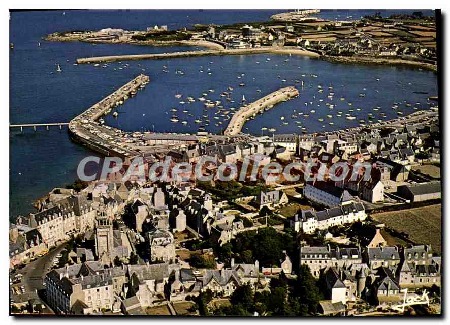 CPSM Roscoff le port 