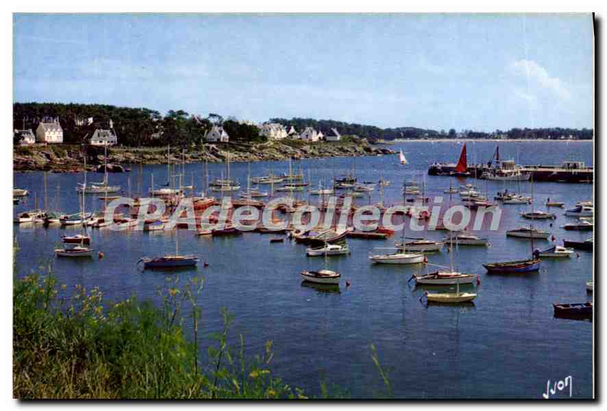 CPSM La Bretagne Concarneau Sud Finistere le port de Plaisance 
