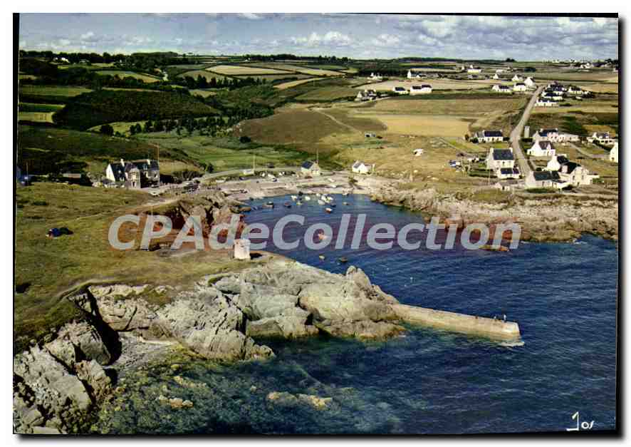 CPA Le Port Typique de Pors Poullan sur la route Cotiere entre Plozevet et Plouhinec 