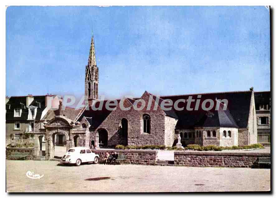 CPSM Telgruc sur Mer Finistere Sud l'eglise 