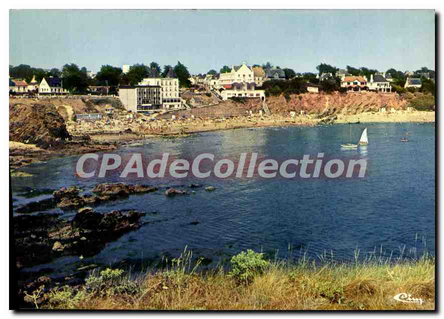 CPSM Clohars Carnoet S Finist le Pouldu la plage et les hotels 