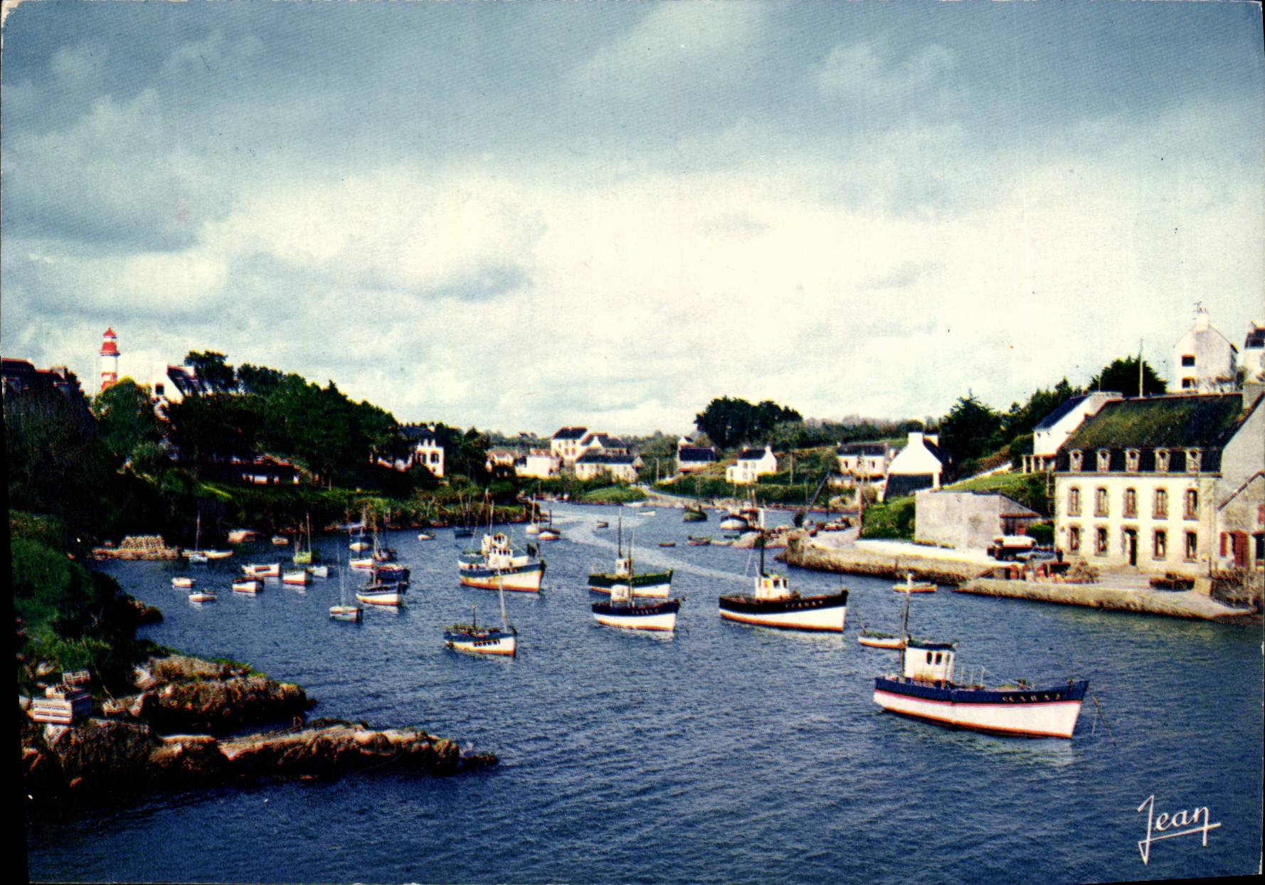 CPSM La Bretagne Doelan Finistere le port 