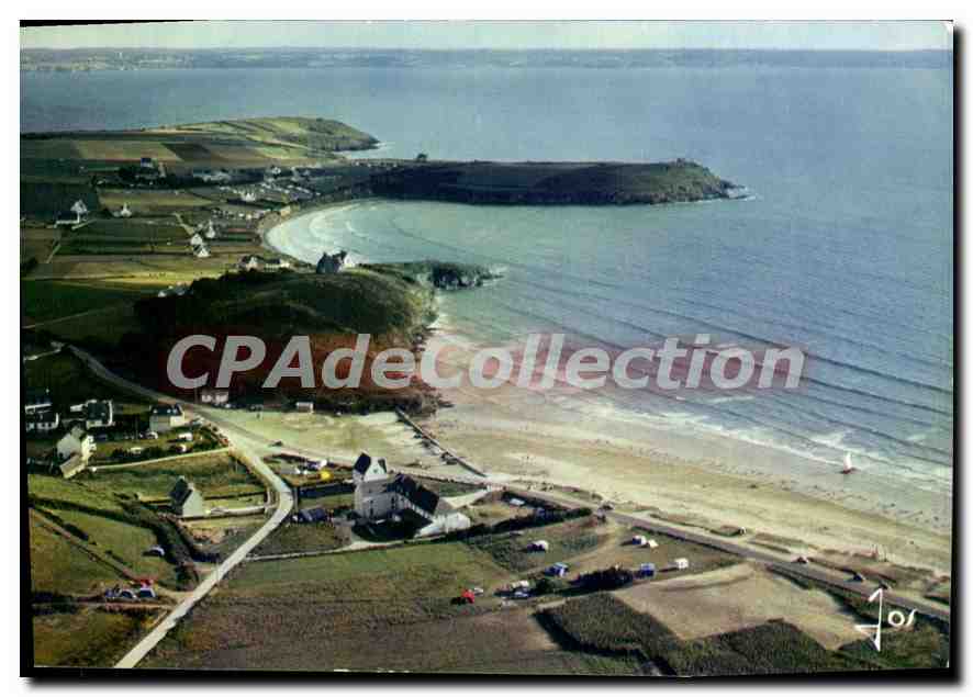 CPSM Plomodiern les plages de Lestrevet et de pors ar Vag 