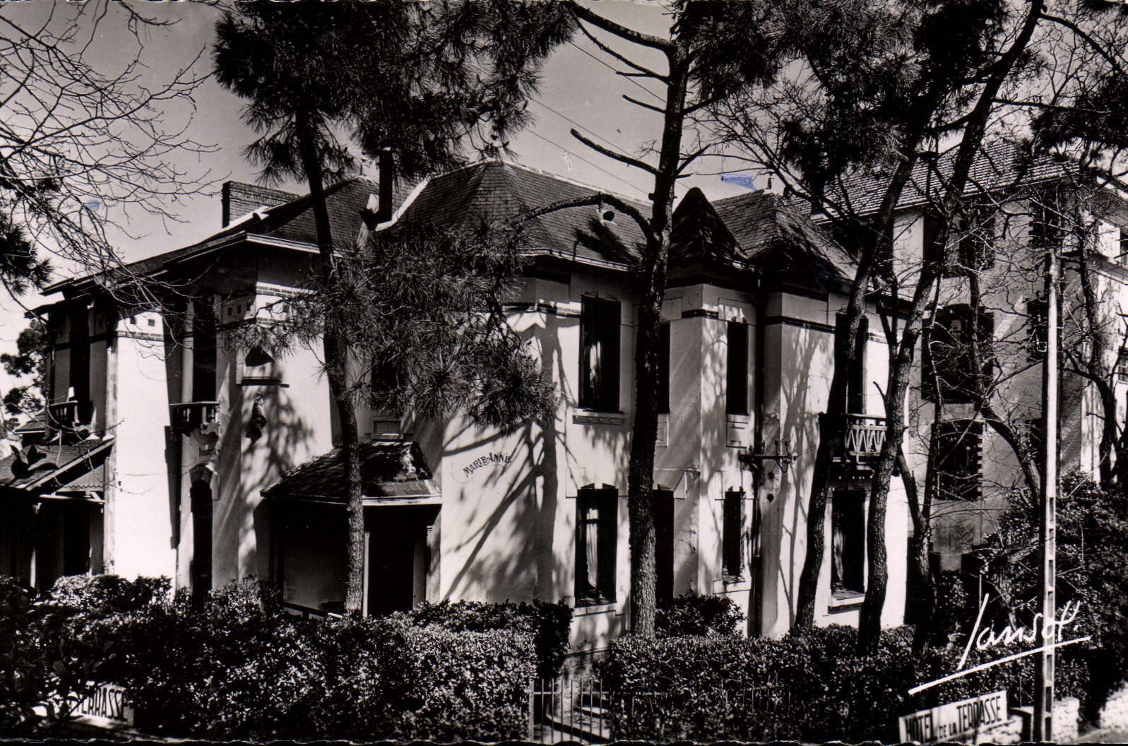 CPA La Baule L Inf L'Hotel de la Terrasse et ses Villas 