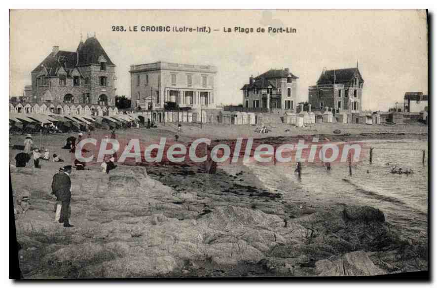 CPA Le Croisic L Inf La Plage de Port Lin 