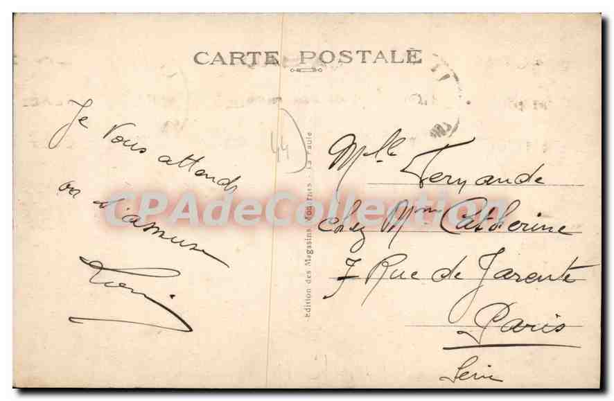 CPA La Baule sur Mer L Inf Vue generale de la Plage  — Rückseite