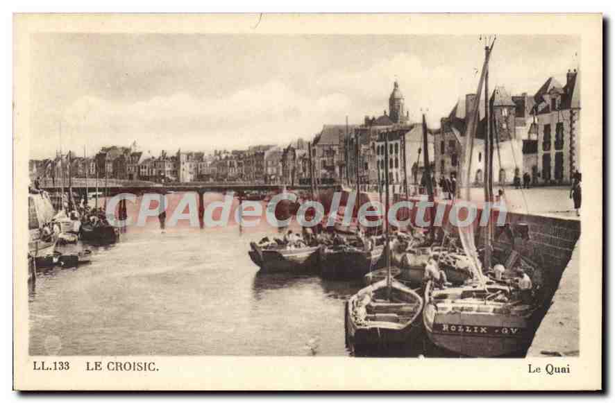 CPA Le Croisic Le Quai 
