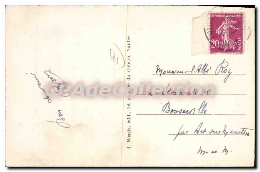 CPA Guerande L Inf Porte Vannetaise  — Rückseite