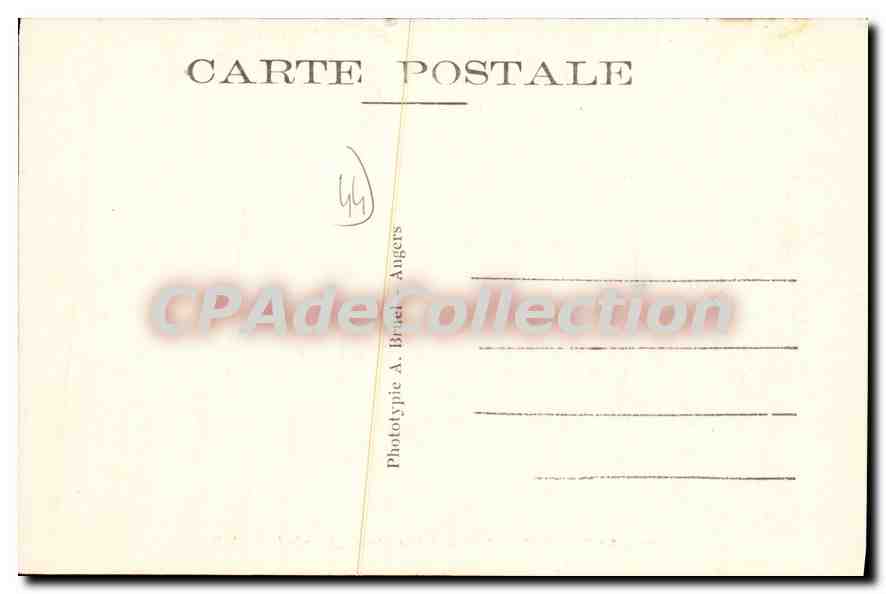 CPA Le Croisic L Inf L'Estacade et la grande Jetee  — Rückseite