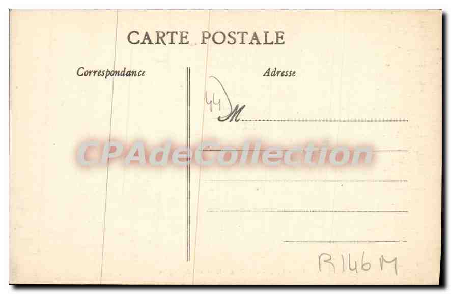 CPA Piriac sur Mer Interieur de l'Eglise  — Rückseite