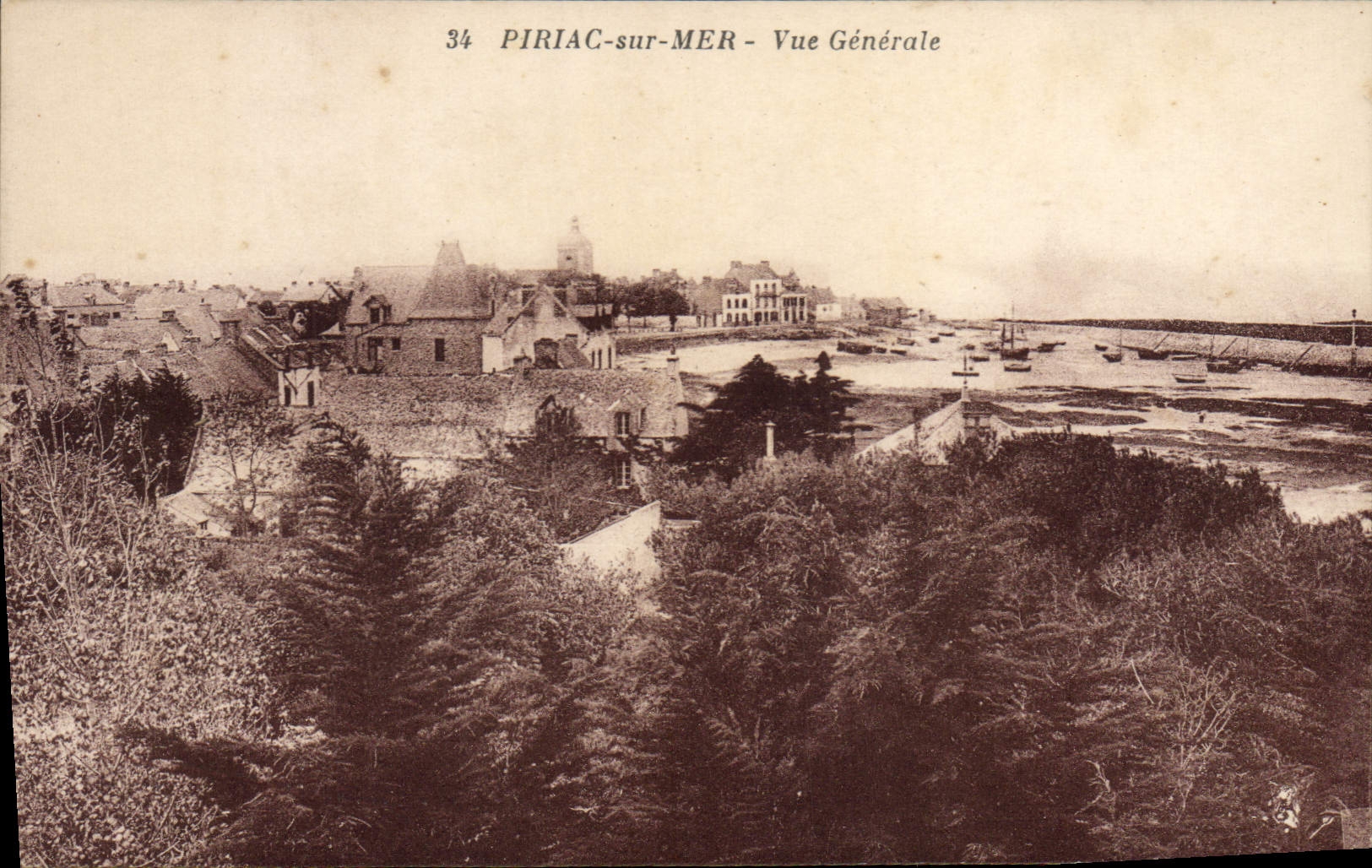 CPA Piriac sur Mer Vue generale 