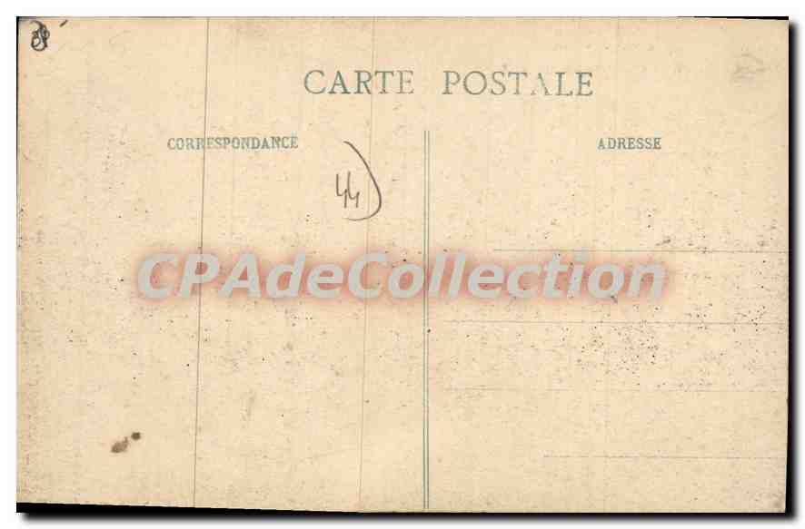 CPA St Nazaire Dolmen Trilithe classe comme monument historique  — Verso