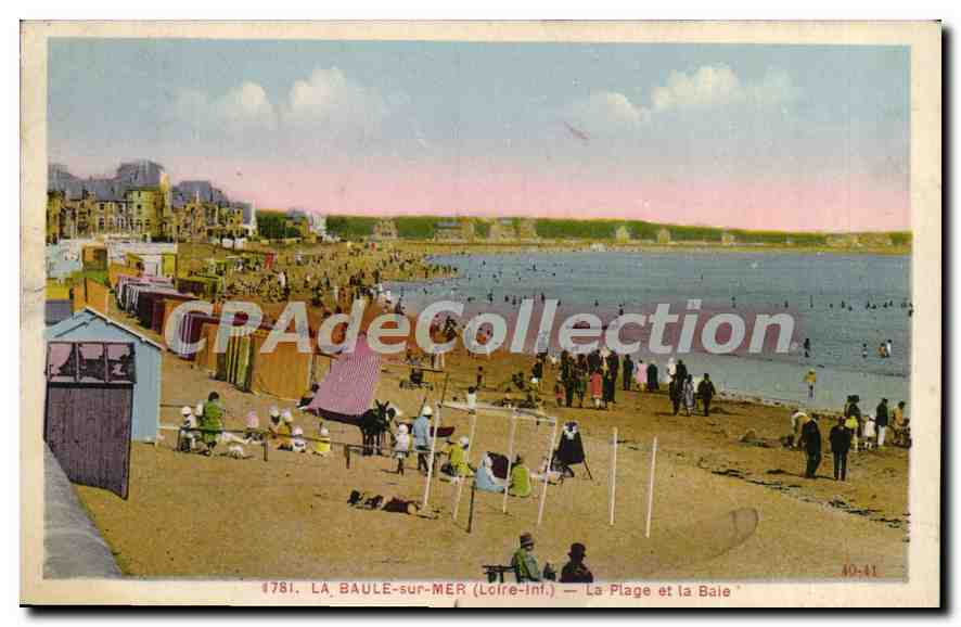 CPA La Baule sur Mer L Inf La Plage et la Baie 