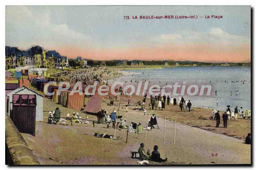 CPA La Baule sur Mer L Inf La Plage 