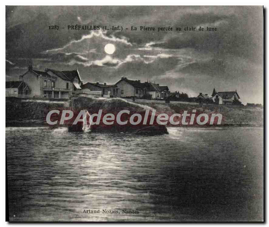 CPA Prefailles L Inf La Pierre percee au clair de lune 