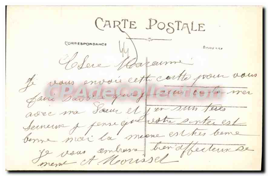 CPA La Baule L Inf Le Casino  — Rückseite
