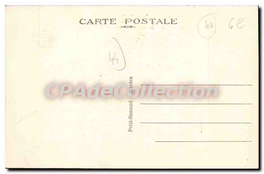CPA Nantes Communaute de Jesus Christ Bon Pasteur et de Marie Immaculée Préservation les bleuettes j — Rückseite