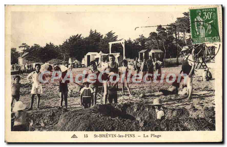 CPA St Brevin les Pins La Plage 