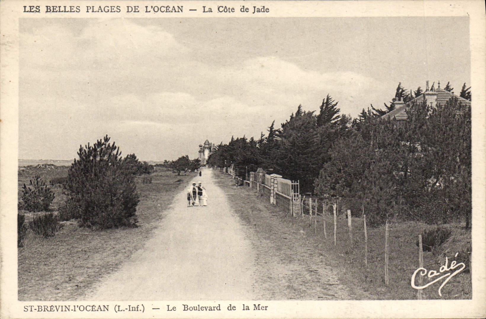 CPA St Brevin l'Ocean L Inf Le Boulevard de la Mer 