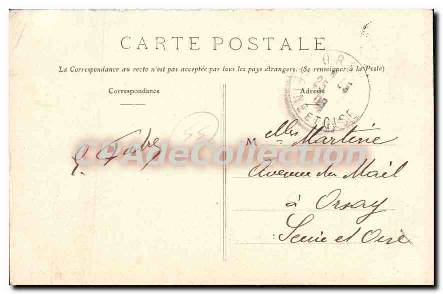 CPA St Nazaire Le Quai Henri Chevreau  — Verso