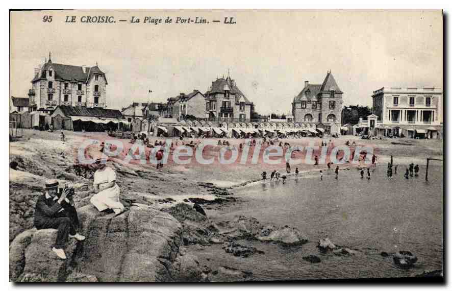 CPA Le Croisic La Plage de Port Lin 