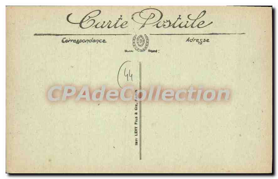 CPA Le Croisic La Plage de Port Lin  — Rückseite