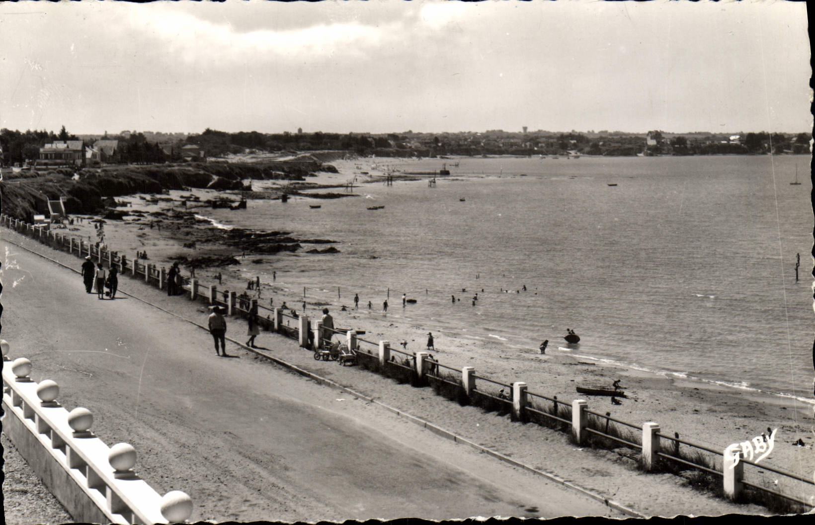 CPA Tharon Plage L Inf La Plage vers le Cormier 