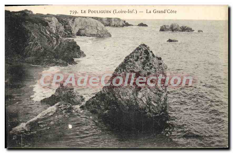 CPA Le Pouliguen L Inf La Grand Cote 