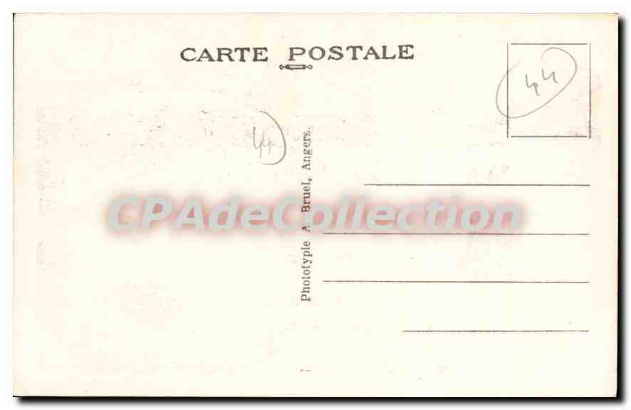 CPA La Baule sur Mer L Inf Le Bain de soleil devant le Casino  — Rückseite
