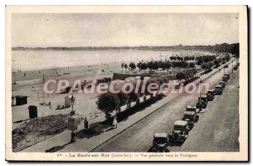 CPA La Baule sur Mer L Inf Vue generale vers le Pouliguen 