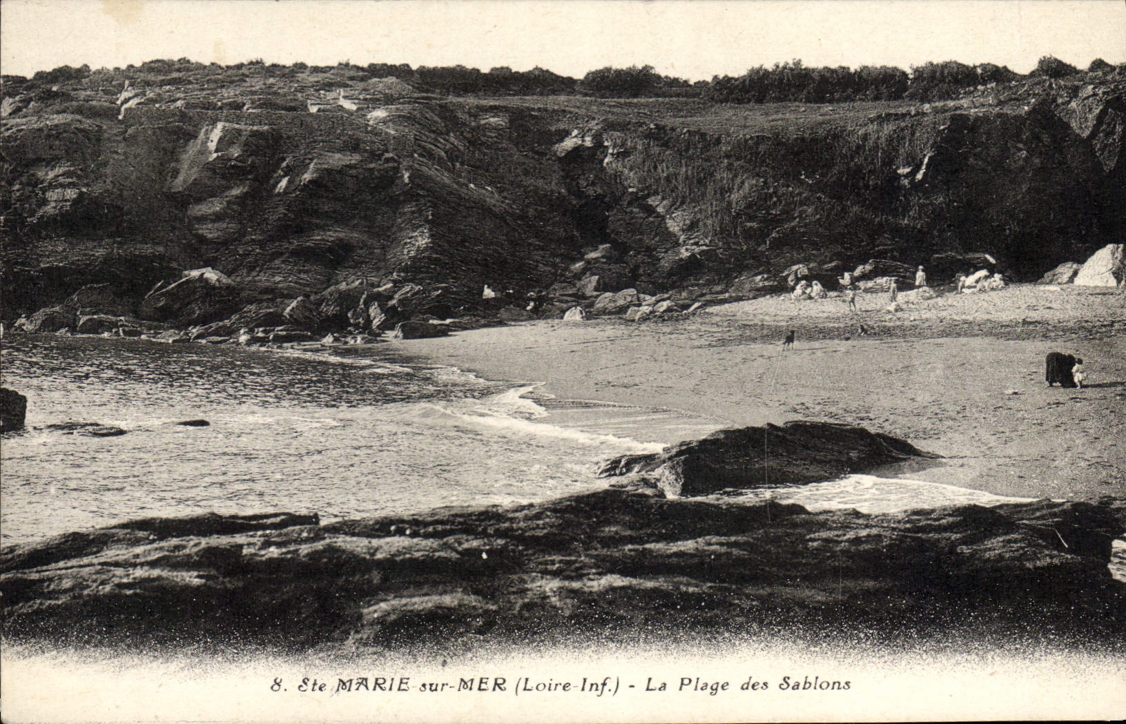CPA Ste Marie sur Mer L Inf La Plage des Sablons 