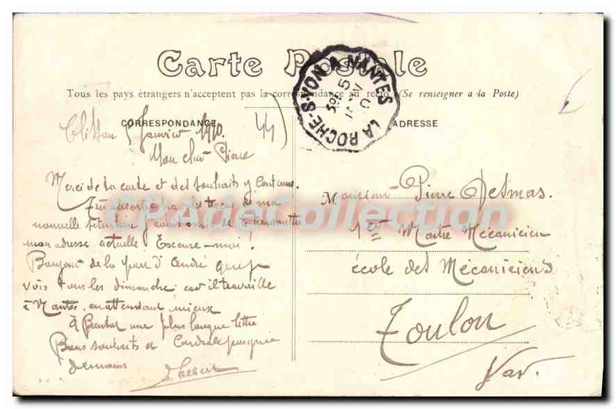 CPA Clisson L Inf Le Chateau avant les Ruines  — Rückseite