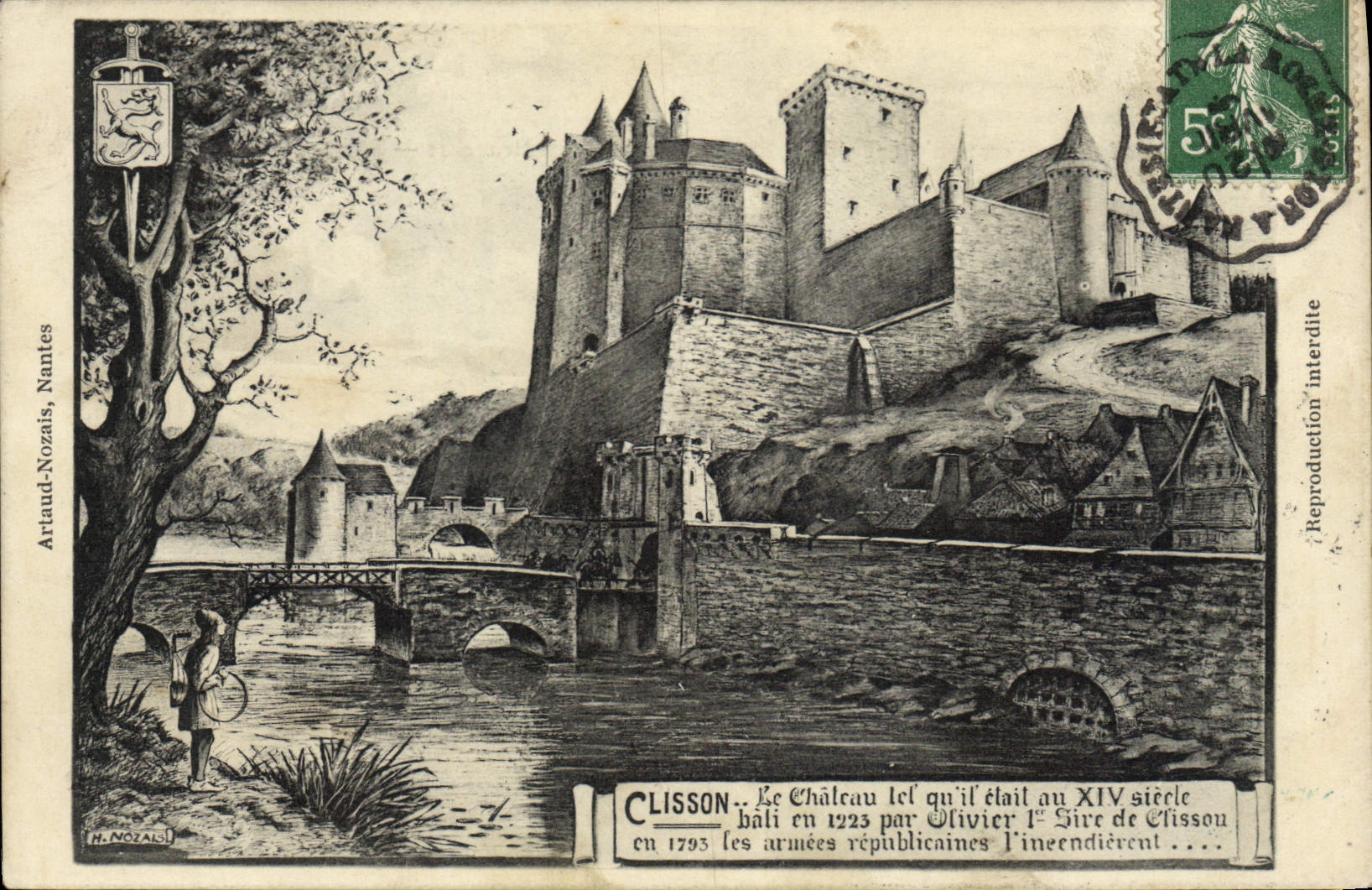 CPA Clisson château