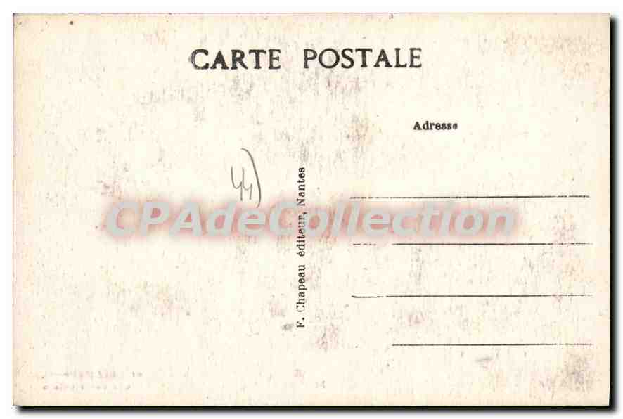 CPA Batz L Inf Noce de Paludiers  — Verso