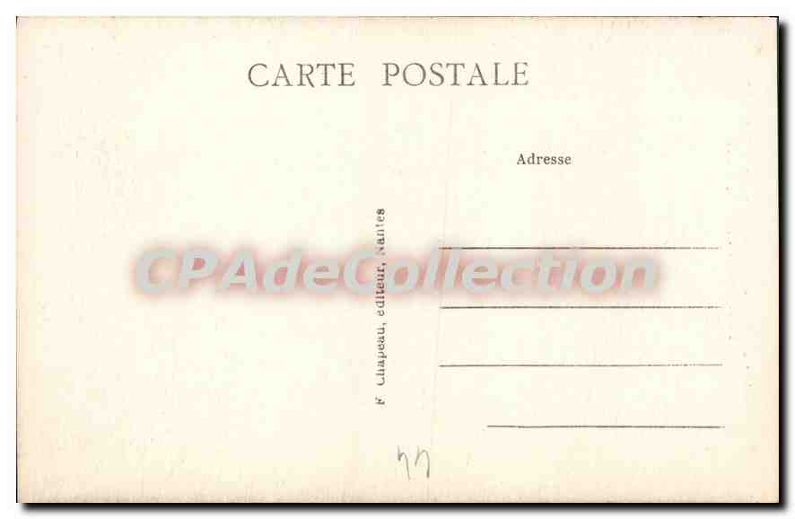 CPA Nantes Pittoresque et Curieux Qual Turenne  — Verso