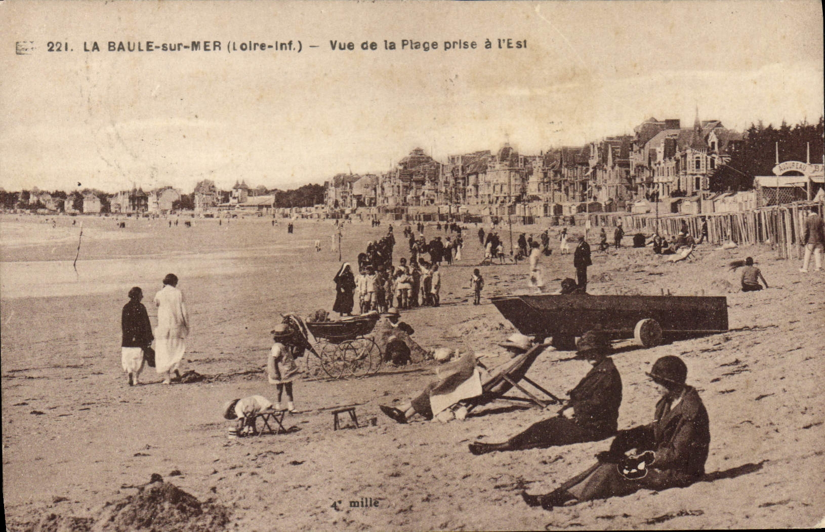 CPA La Baule sur Mer Vue de la prise à l'Est 