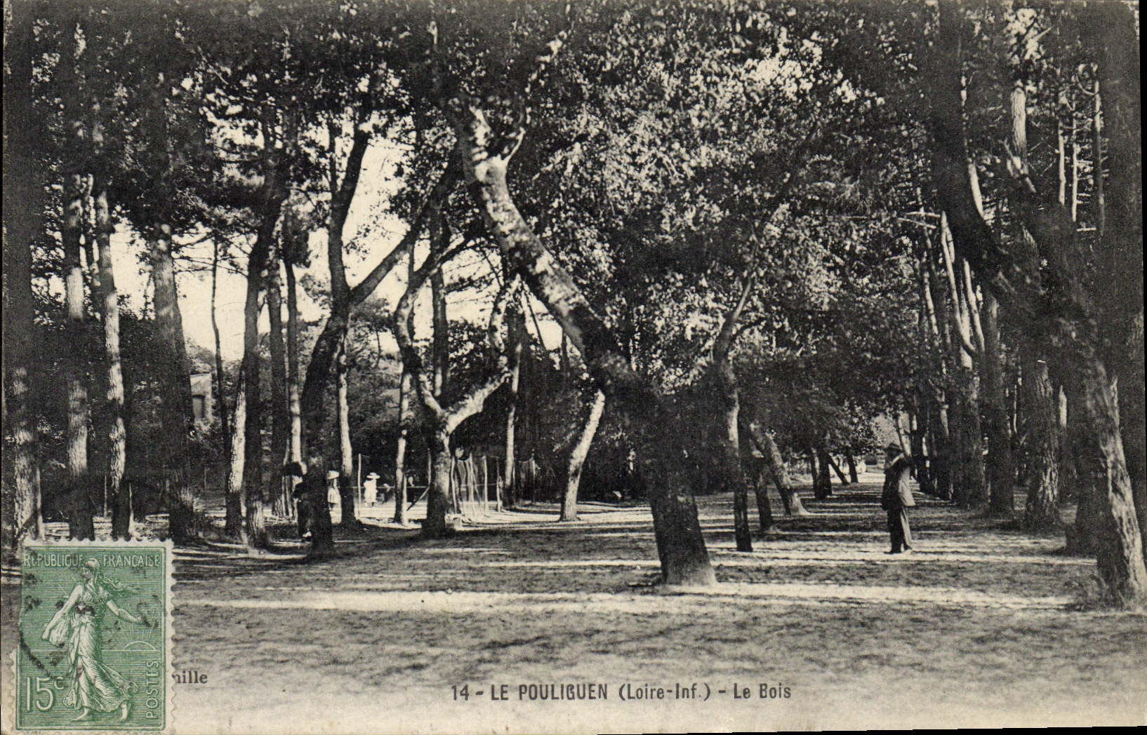 CPA Le Pouliguen Loire Inf Le Bois 