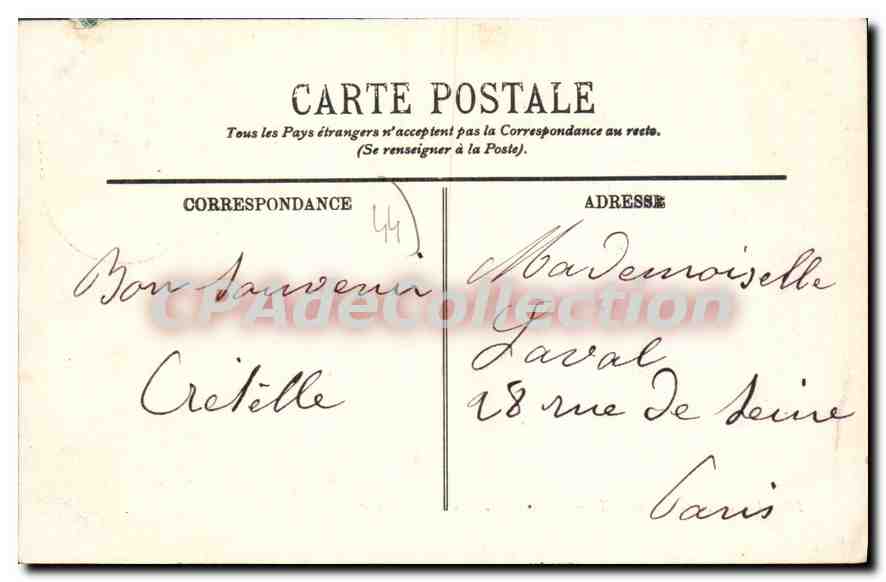 LE BOURG-DE-BATZ — Les Rochers — LL. — Reverso