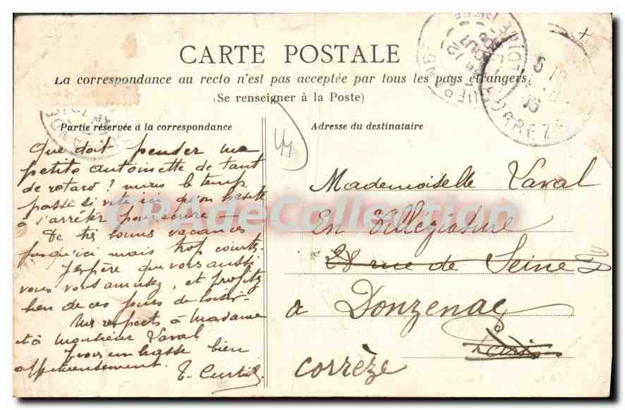 CPA Guerande Loire Inf Porte Saint Michel  — Rückseite